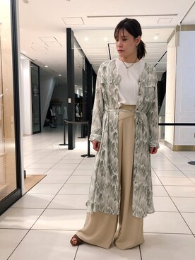 「EZUMi（エズミ）のアイテム（その他パンツ）」を使った、kimmyさん（レディース・162cm）の夏コーディネート