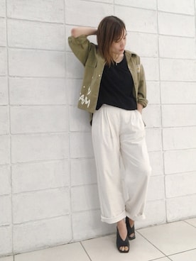 kimmyさん（レディース・162cm）の夏コーディネート