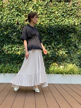「ビーセカンド」｜「アイテム（パンプス）」を使った、kimmyさん（レディース・162cm）の夏コーディネート