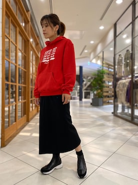 「BLACK SCORE（ブラックスコア）のアイテム」を使った、kimmyさん（レディース・162cm）の秋コーディネート