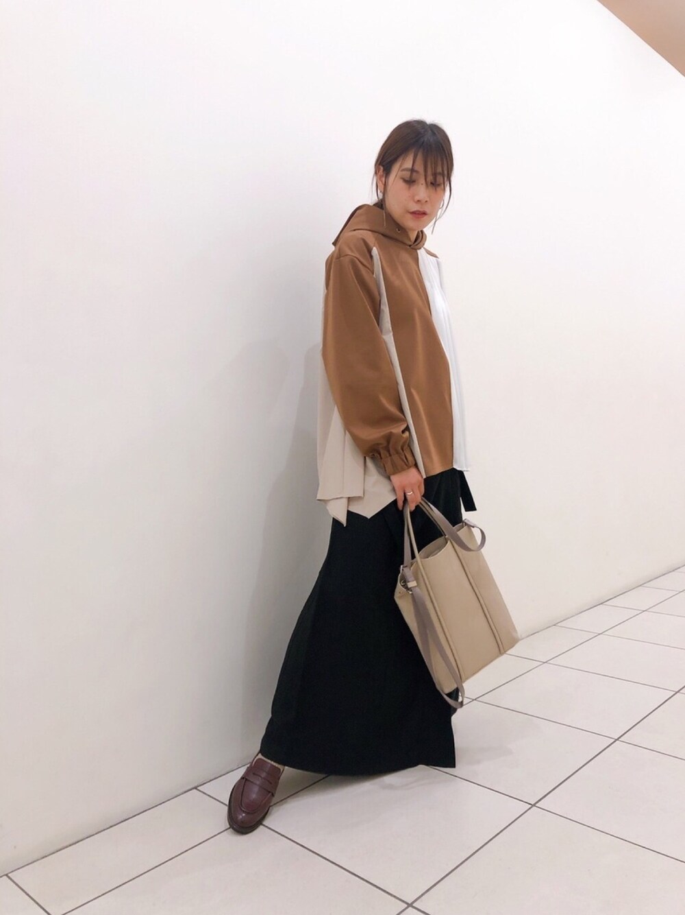 EZUMi（エズミ）の「EZUMi（エズミ）プリーツコンビパーカー