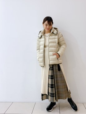 「schott(ショット)のアイテム(ワンピース/ドレス)」を使った、kimmyさん(レディース・162cm)の秋コーディネート