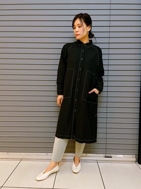 「ビーセカンド」｜「アイテム（ワンピース/ドレス）」を使った、kimmyさん（レディース・162cm）の冬コーディネート