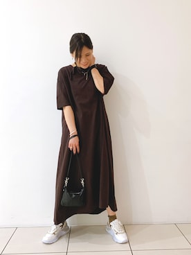 「FEMMENT（ファモン）のアイテム」を使った、kimmyさん（レディース・162cm）の春コーディネート