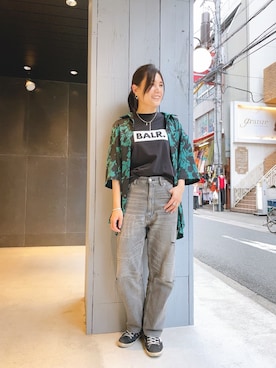 チェルキラ様C6407 BALR．Tシャツ×大人タイトコーデ チェルキラ様C6407 BALR．Tシャツ×大人タイトコーデ BALR.のT