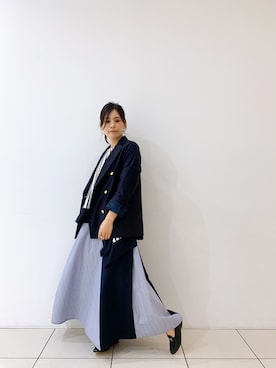 「ファッションの力を信じよう」｜「アイテム（その他トップス）」を使った、kimmyさん（レディース・162cm）の春コーディネート