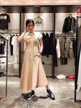「ビーセカンド」｜「アイテム（ワンピース/ドレス）」を使った、kimmyさん（レディース・162cm）の夏コーディネート