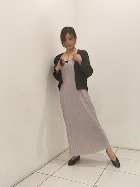 「ビーセカンド」｜「アイテム（パンプス）」を使った、kimmyさん（レディース・162cm）の夏コーディネート