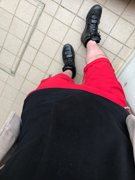 「DESIGNWORKS（デザインワークス）のアイテム（トップス）」を使った、TRAINJUMPERさん（メンズ・177cm）の夏コーディネート
