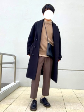 「UNIQLO（ユニクロ）の50色ソックス（消臭機能付き）（ソックス/靴下）」を使った、ださん（メンズ・170cm）の冬コーディネート