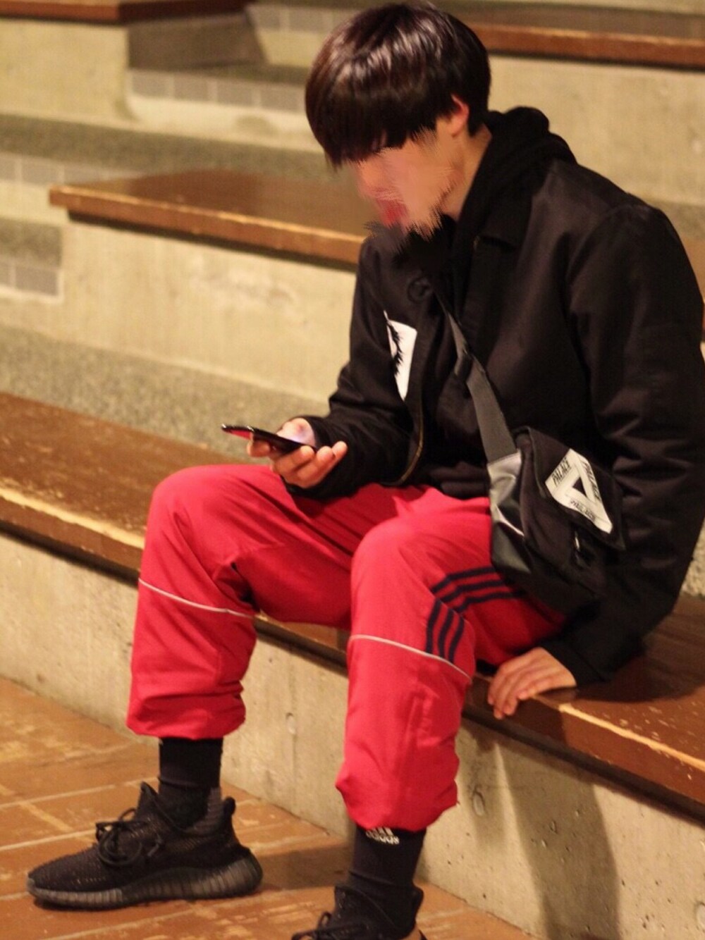 Shun Supreme のノーカラージャケットを使ったコーディネート Puntosdecultura