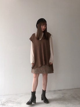 「Kastane」｜「アイテム（雑貨/ホビー）」を使った、くまくん🐻さん（レディース・158cm）の冬コーディネート