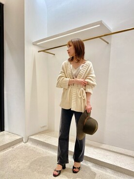 「ウィムガゼット」｜wg_togashiさん（レディース・157cm）の冬コーディネート