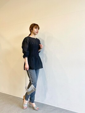 「ウィムガゼット」｜wg_togashiさん（レディース・157cm）の冬コーディネート