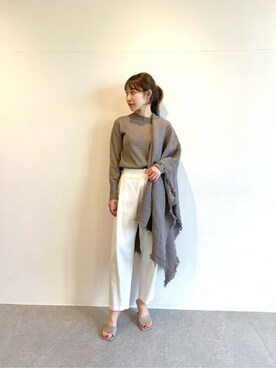 「ウィムガゼット」｜wg_togashiさん（レディース・157cm）の冬コーディネート