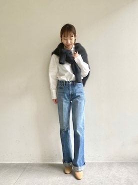 「col pierrot（コルピエロ）のアイテム」を使った、wg_togashiさん（レディース・157cm）の秋コーディネート