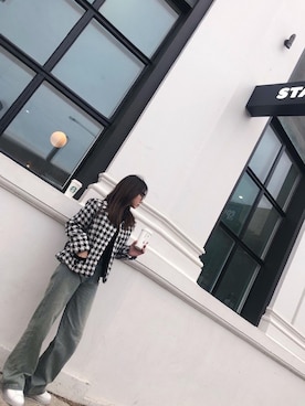 「Alexander McQueen（アレキサンダーマックイーン）のアイテム（その他シューズ）」を使った、BABE_ZHOUさん（レディース・165cm）の春コーディネート