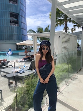 「o!oi（オアイオアイ）のアイテム」を使った、BABE_ZHOUさん（レディース・165cm）の夏コーディネート