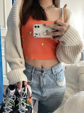 「Cider（Cider）のアイテム」を使った、BABE_ZHOUさん（レディース・165cm）の春コーディネート