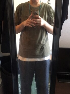 「FLASH REPORT（フラッシュリポート）のアイテム（アクセサリー）」を使った、ruiさん（メンズ・174cm）の夏コーディネート