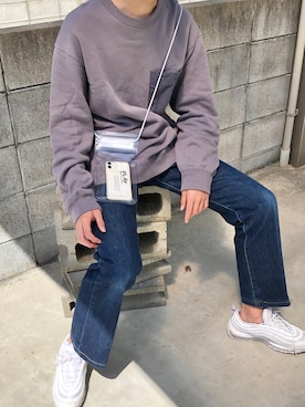 「TOMMY（トミー）のアイテム（パンツ）」を使った、たひさん（メンズ・170cm）の春コーディネート