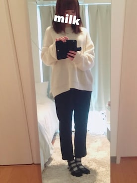 milkさん(レディース・152cm)の冬コーディネート