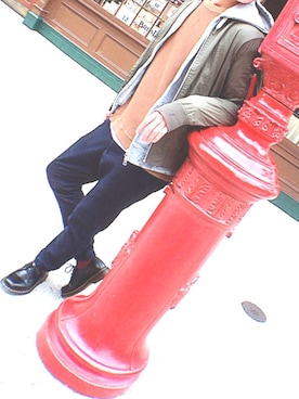 YU-さんさん（メンズ・182cm）の冬コーディネート