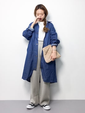 りっぴーさん（レディース・154cm）の冬コーディネート