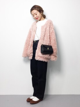 りっぴーさん(レディース・154cm)の冬コーディネート