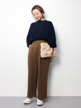 りっぴーさん（レディース・154cm）の冬コーディネート