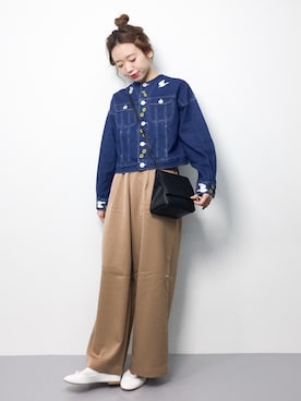 りっぴーさん（レディース・154cm）の冬コーディネート