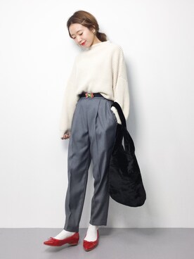 りっぴーさん（レディース・154cm）の冬コーディネート