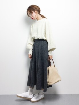 りっぴーさん（レディース・154cm）の冬コーディネート