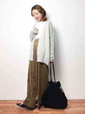 りっぴーさん（レディース・154cm）の冬コーディネート