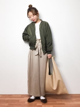 りっぴーさん（レディース・154cm）の冬コーディネート