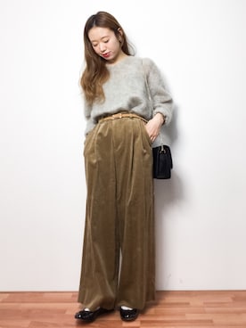 りっぴーさん（レディース・154cm）の冬コーディネート