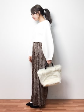 りっぴーさん（レディース・154cm）の冬コーディネート