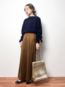 りっぴーさん（レディース・154cm）の冬コーディネート