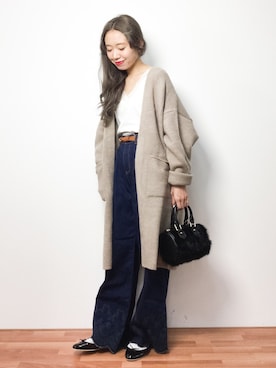 りっぴーさん（レディース・154cm）の冬コーディネート