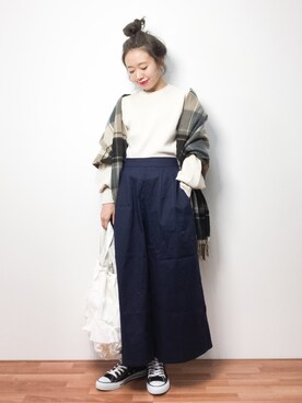 りっぴーさん（レディース・154cm）の冬コーディネート