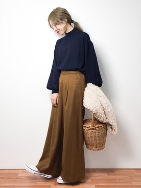 りっぴーさん（レディース・154cm）の冬コーディネート