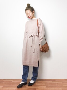 りっぴーさん(レディース・154cm)の冬コーディネート