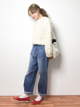 りっぴーさん（レディース・154cm）の冬コーディネート