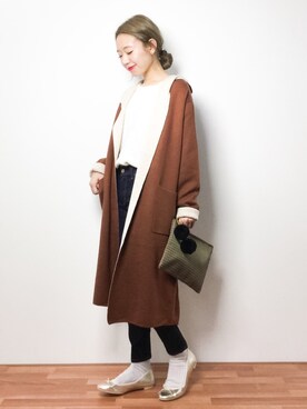 りっぴーさん（レディース・154cm）の冬コーディネート