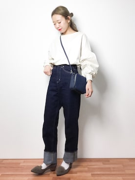 りっぴーさん（レディース・154cm）の冬コーディネート