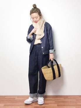 りっぴーさん（レディース・154cm）の冬コーディネート