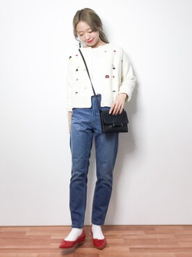 りっぴーさん（レディース・154cm）の冬コーディネート