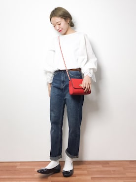 りっぴーさん(レディース・154cm)の冬コーディネート