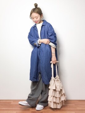 りっぴーさん（レディース・154cm）の冬コーディネート