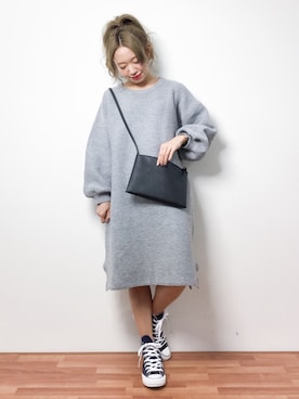 りっぴーさん(レディース・154cm)の冬コーディネート